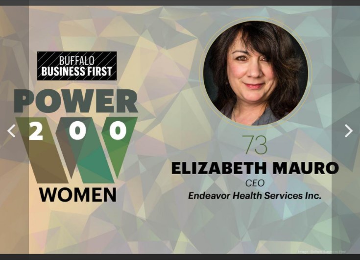 Endeavor’s CEO, Elizabeth Mauro, named one of Buffalo’s Power 200 Women!